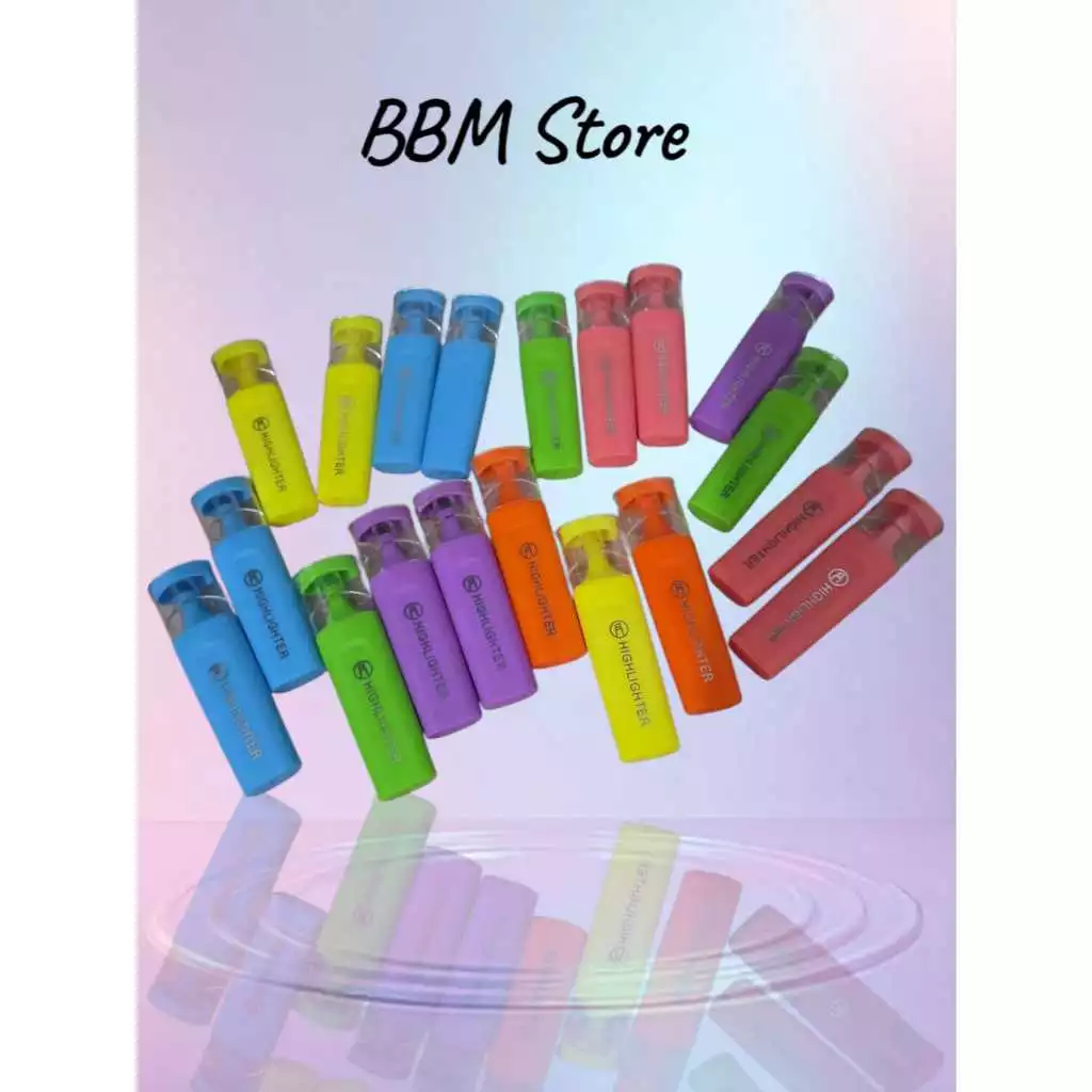 

Highlighter Pen STABILO Full Colour Sekolah Anak Murah TZ2017A