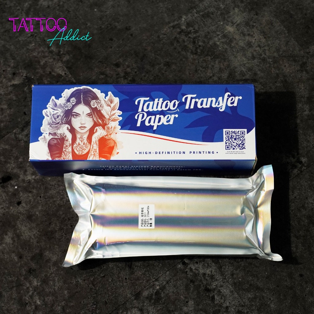 

Tattoo Transfer Paper Thermal Roll 3 Layers