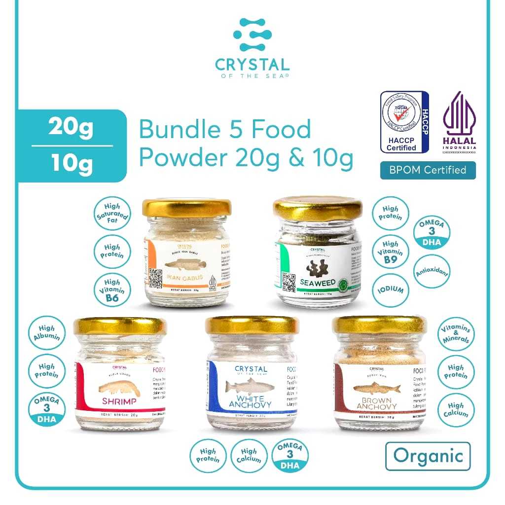 

Crystal of the sea bundle hemat 5