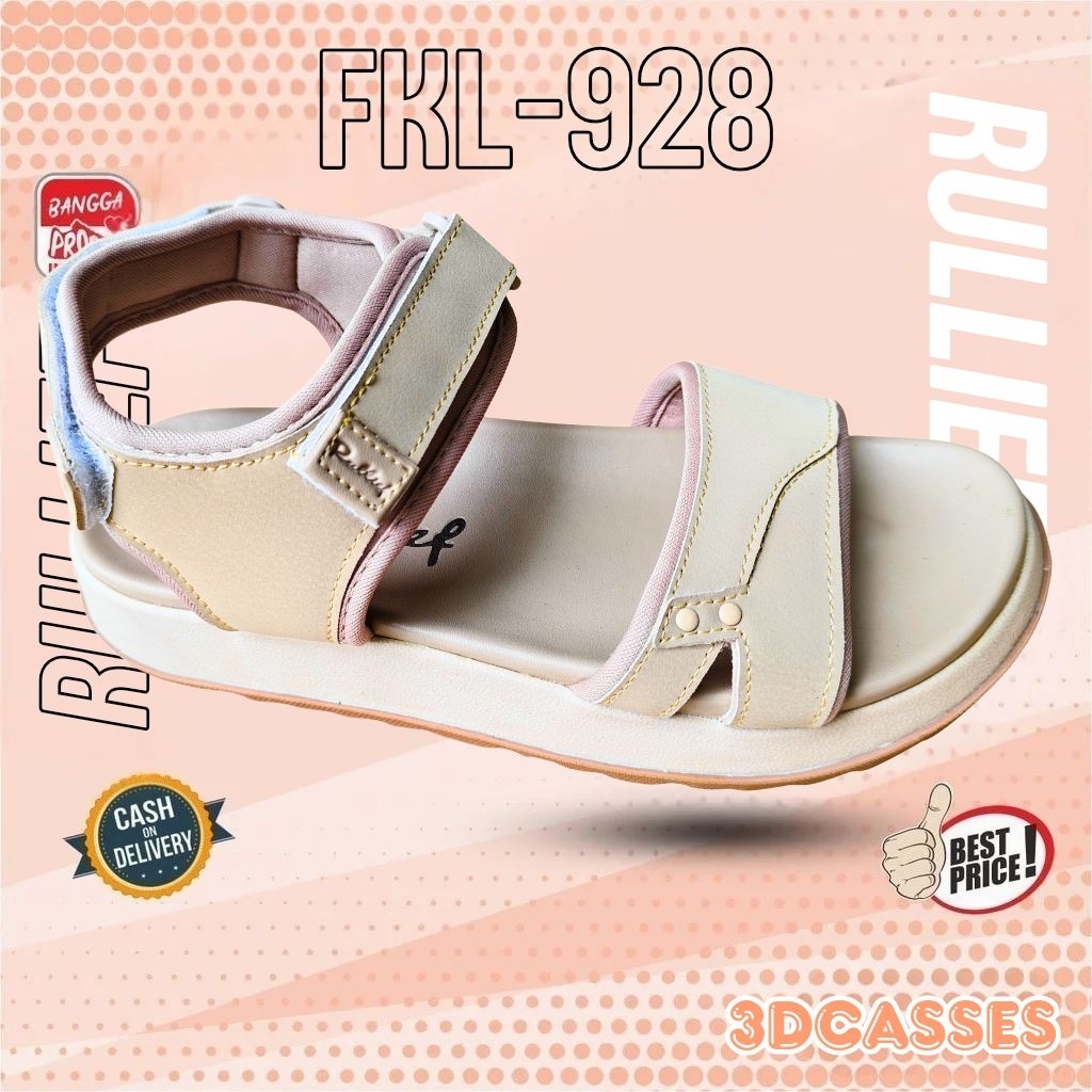 Rullief FKL 928 - Sandal Fashion Wanita Dewasa OriginaI
