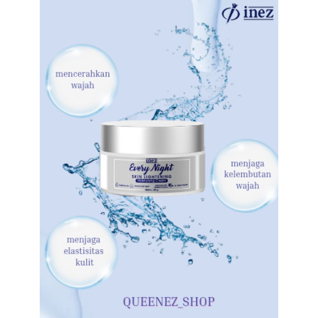 Every night cream malam inez pelembap moisturizer