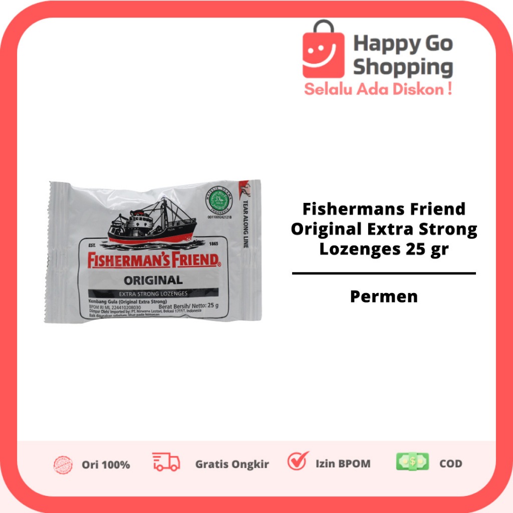 

Fishermans Friend Original Extra Strong Lozenges 25 gr