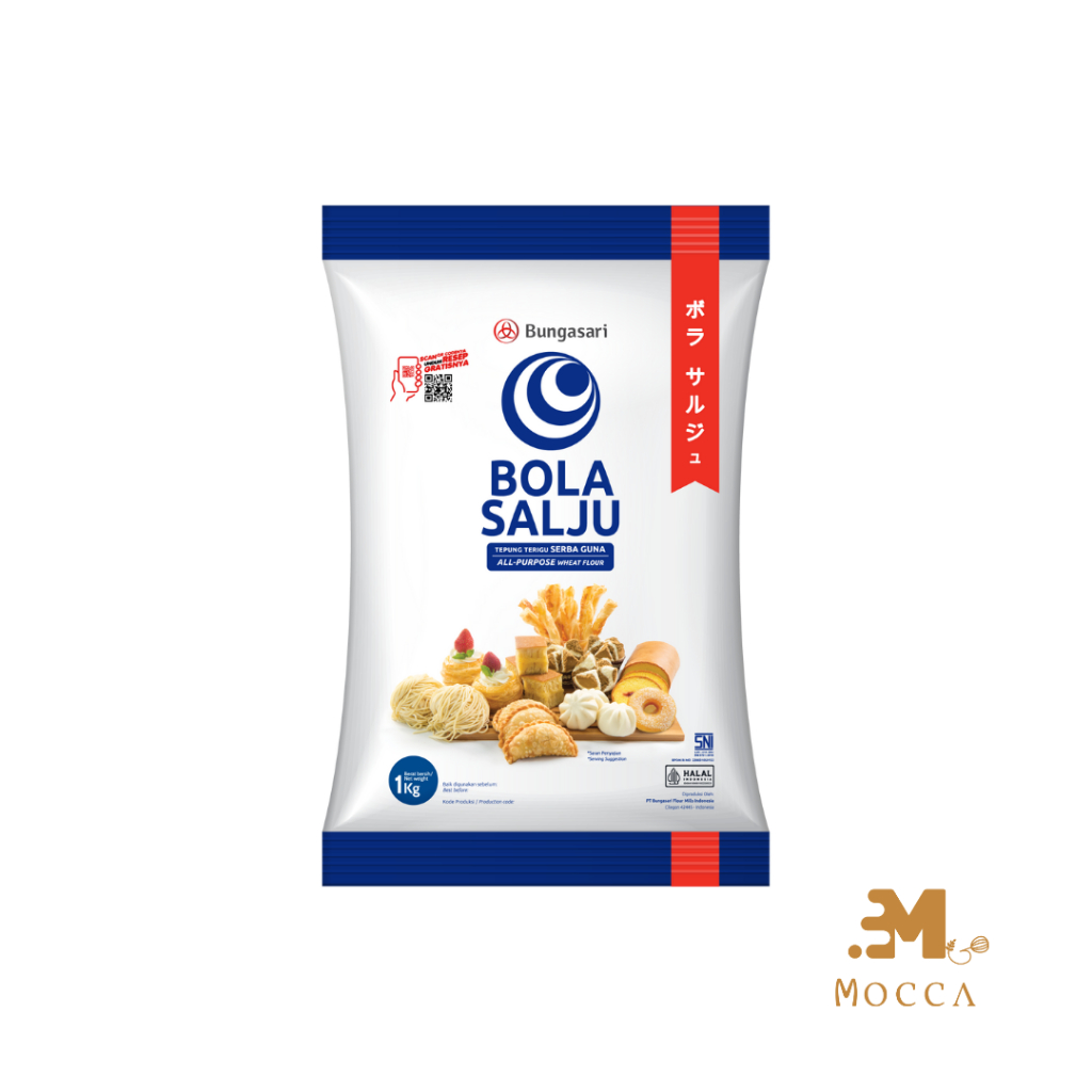 

BUNGASARI TEPUNG BOLA SALJU 1KG/ TEPUNG TERIGU BUNGASARI