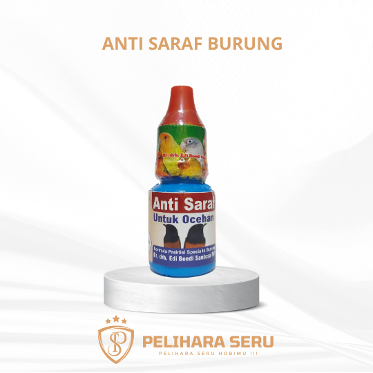 ANTI SARAF OBAT BURUNG DR. EDHI OBAT SARAF BURUNG OBAT BURUNG STRES DAN LUMPUH