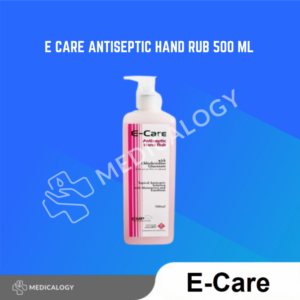 E Care Antiseptic Hand Rub 500 ml