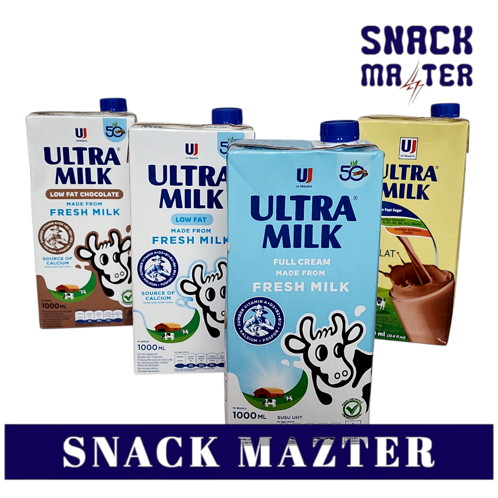 

Susu UHT Ultra Milk / Lowfat - Netto 1 liter