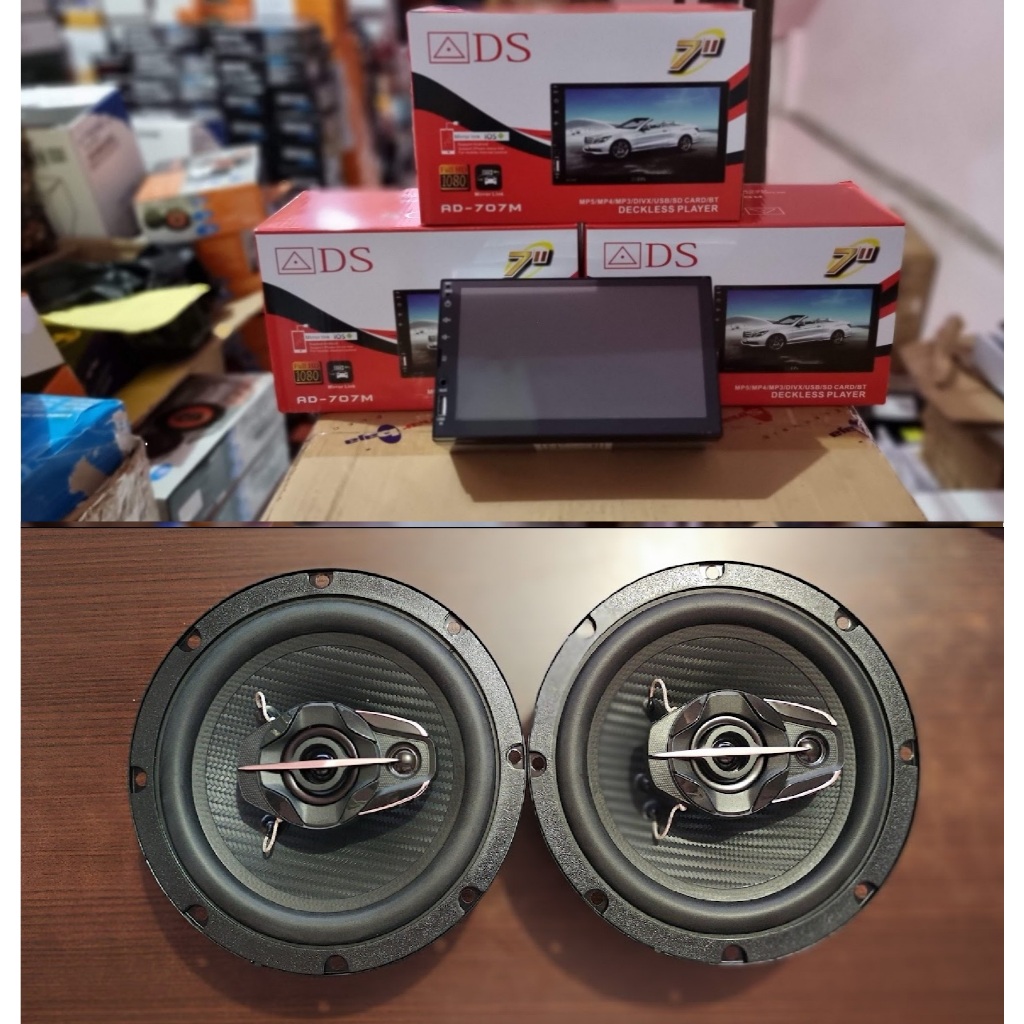 PAKETAN SUPER PROMO AUDIO MOBIL HEADUNIT COAXIAL CELLO