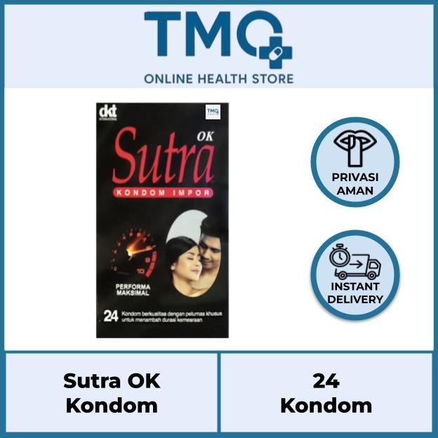 Kondom Sutra OK isi 24 Pcs - Kondom Hitam Sutra