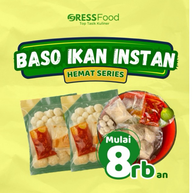 

BASO IKAN INSTAN HEMAT MURMER KUMPLIT