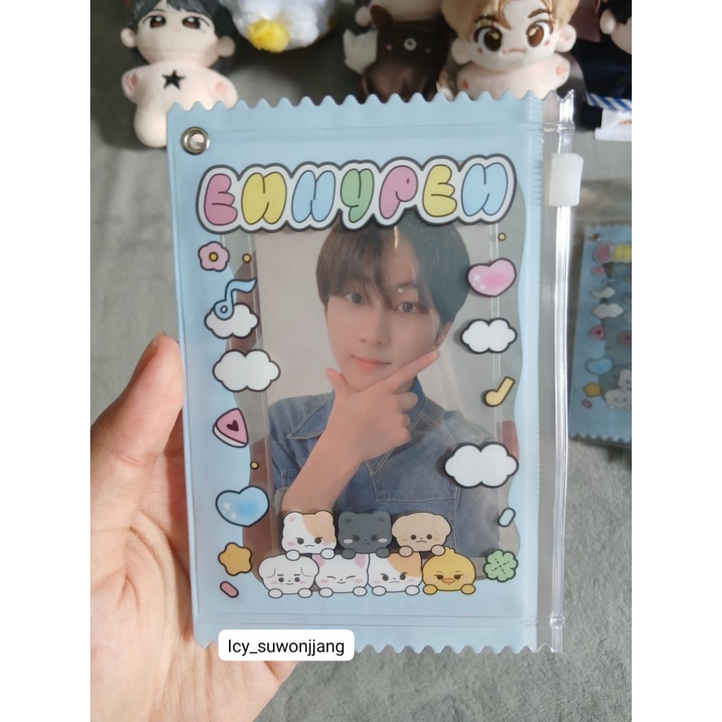 ziplock pouch pvc enhypen