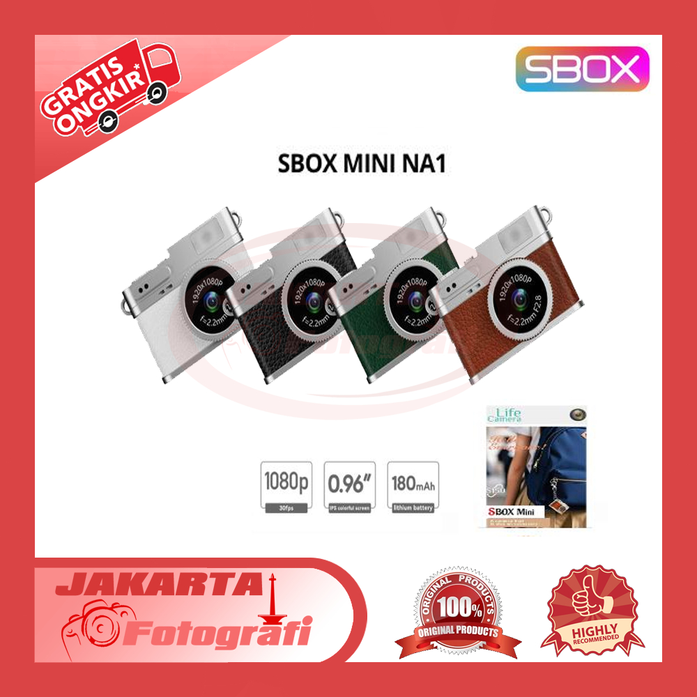 Sbox Mini NA 1 Kamera Sbox Mini NA 1 Camera Sbox Mini NA1 Life Camera