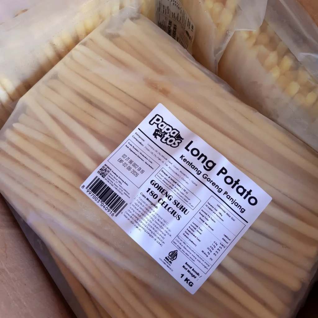 

PAPATOS LONG POTATO 1 KG