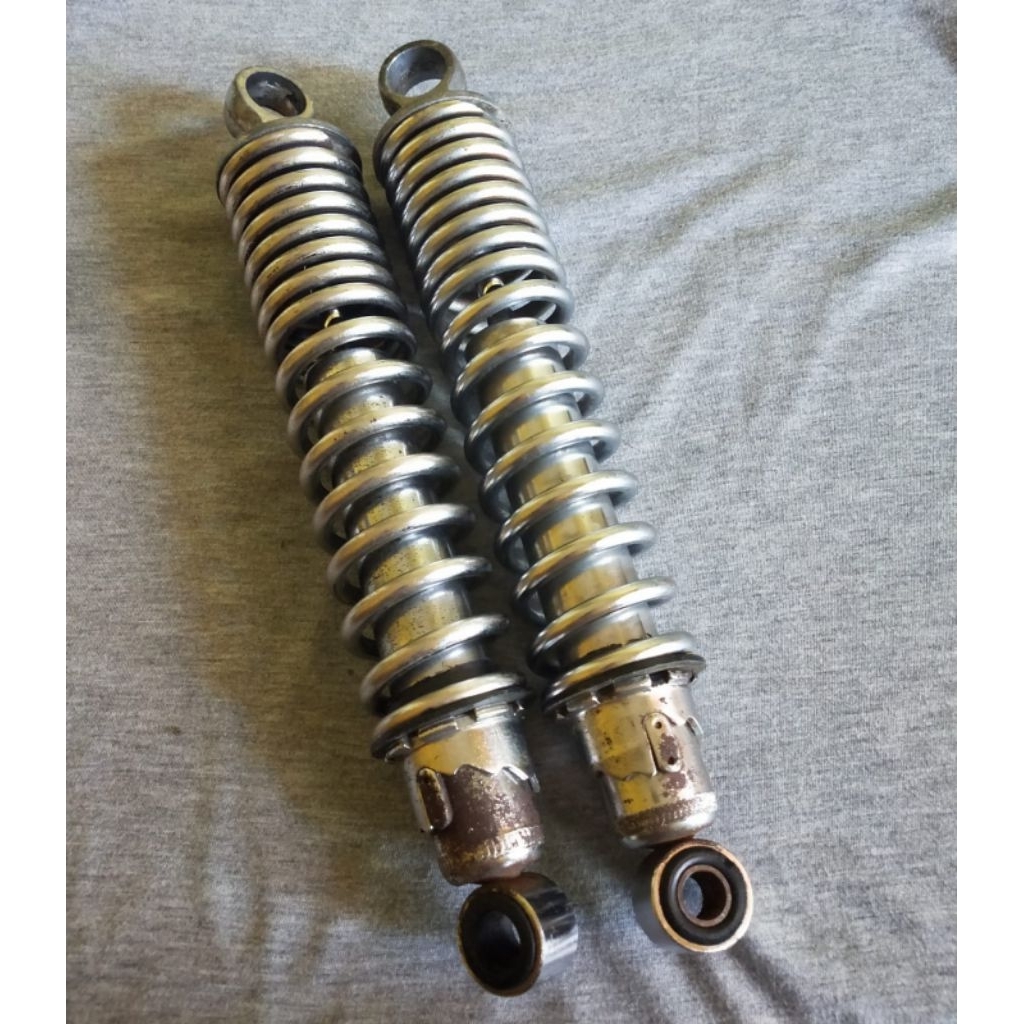 shock skok belakang honda tiger lama chrome original