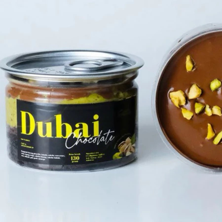 

Coklat Dubai Kunafa Pistachio