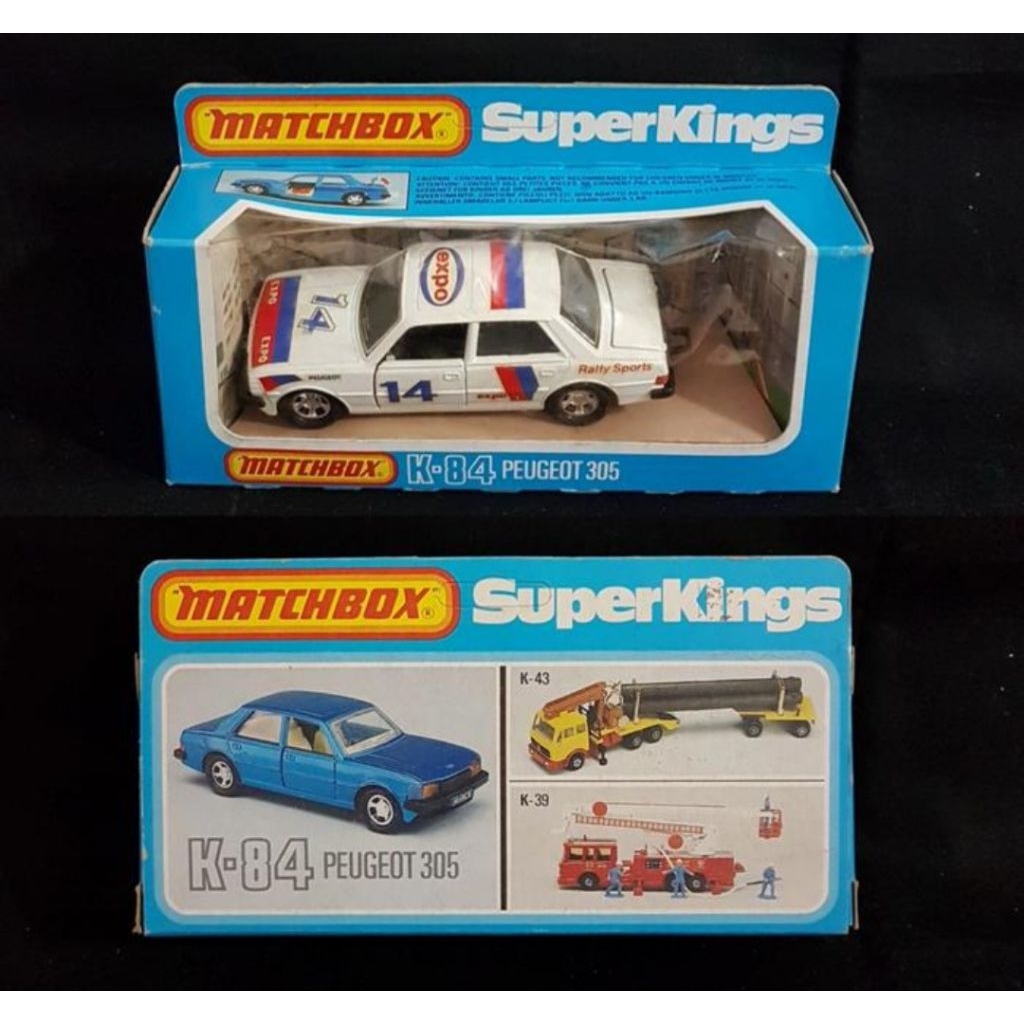 Matchbox Super Kings K84 Peugeot 305