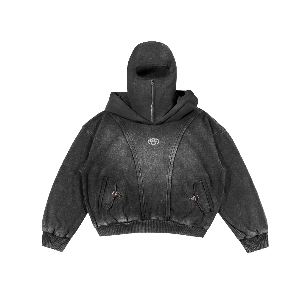 HOMSKIN - Persian Balaclava Pullover Hoodie boxy