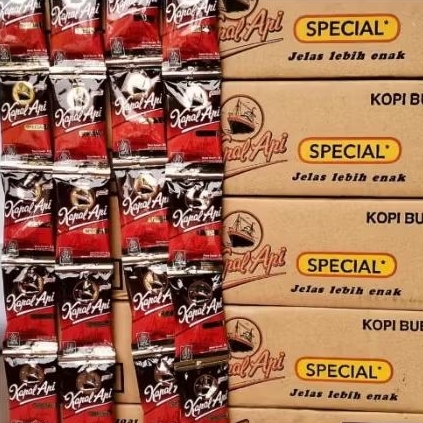 

Kopi Kapal Api Special Mini tanpa gula 10 sachet x 6 gr [HARGA 1 RENTENG] kopi mini / kapal api
