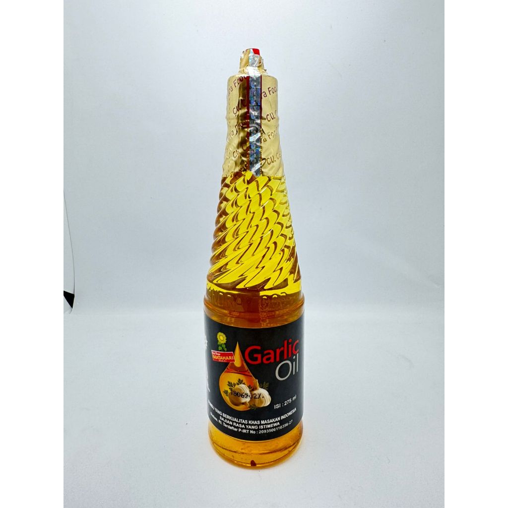 

Garlic Oil Premium – Minyak Bawang Putih Aromatik - Cap Bunga Matahari 275ML