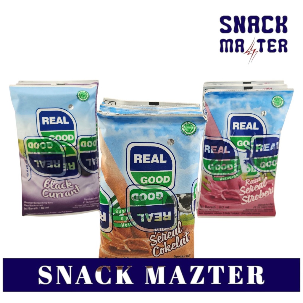 

Real Good PACK Bantal Susu UHT - Netto 80ml x 5 pcs