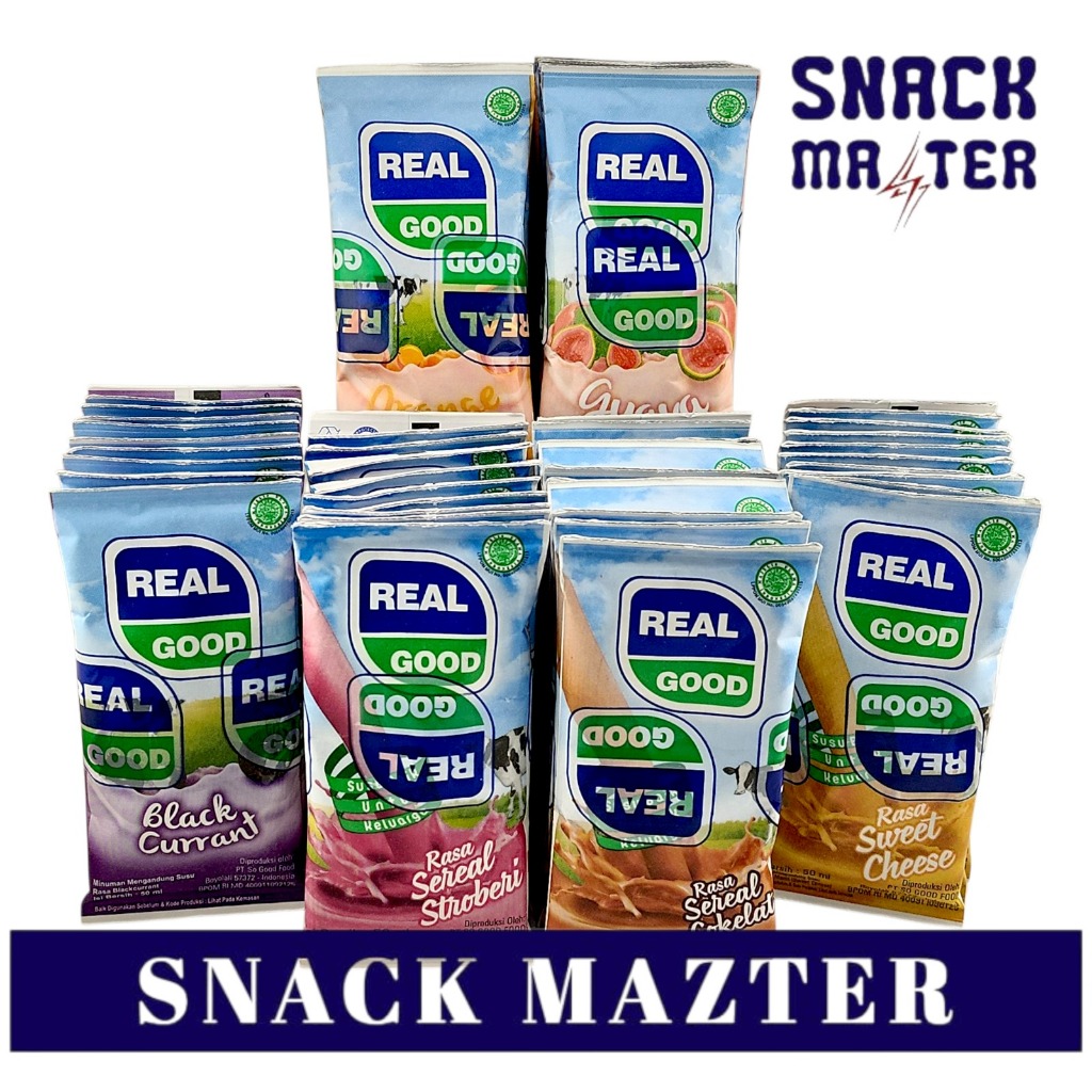 

Susu UHT Real Good PACK - Netto 50ml x 10bks