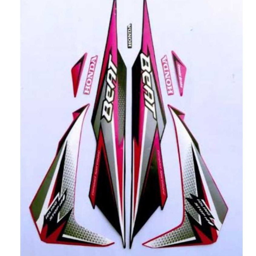 Stiker Striping Honda Beat ISS 2018 - List Stiker Standar Beat ISS 2018