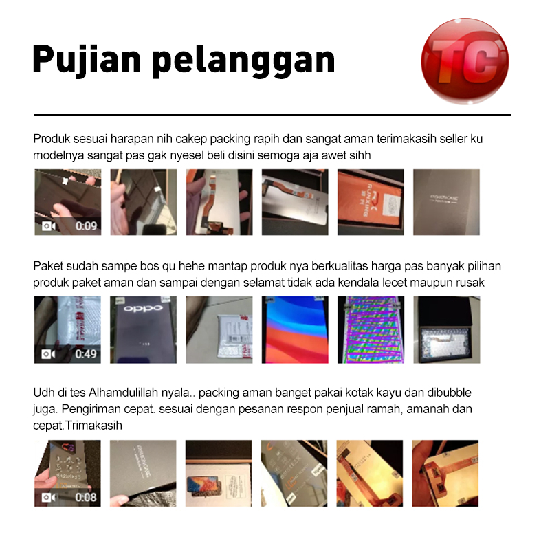Afud_Terang_Jaya Tc Lcd For Vivo Y20 Lcd Vivo Y12S Y15S Y20S Fullset Hp Touchscreen Kompatibel Untuk
