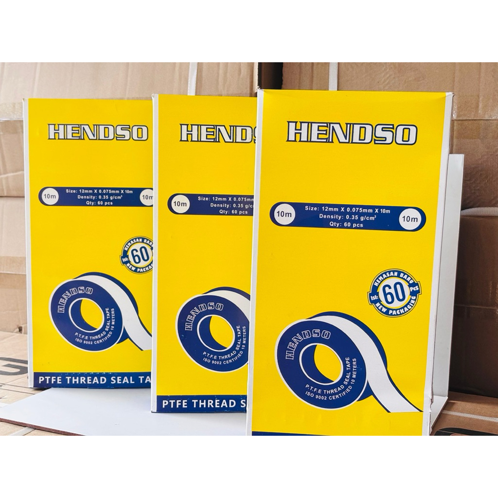 

{Harga Per Pack isi 60 rol} Tba Kecil Hendso sealtape siltip 12mm x 0,075mm x 10m