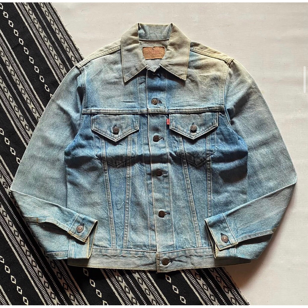 jkt denim trucker vtg levis