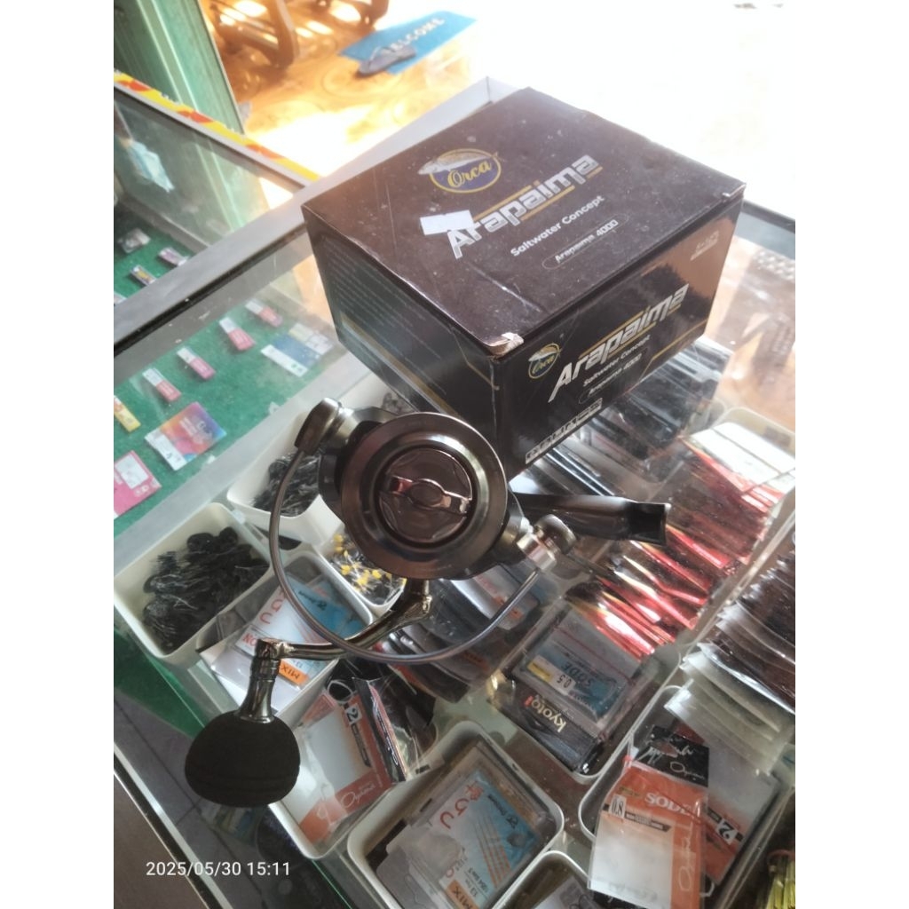 REEL ORCA ARAPAIMA 5+1BB 2000 POWER HANDLE