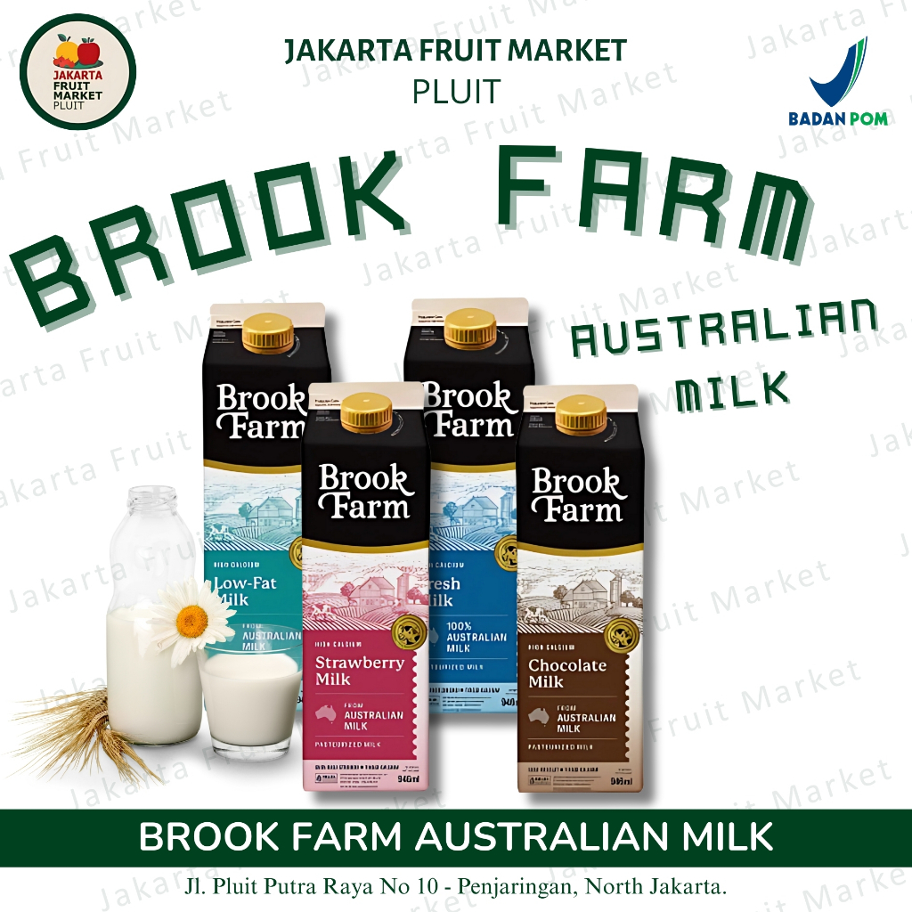 

Minuman Susu Brook Farm Original Australian Milk All Variant