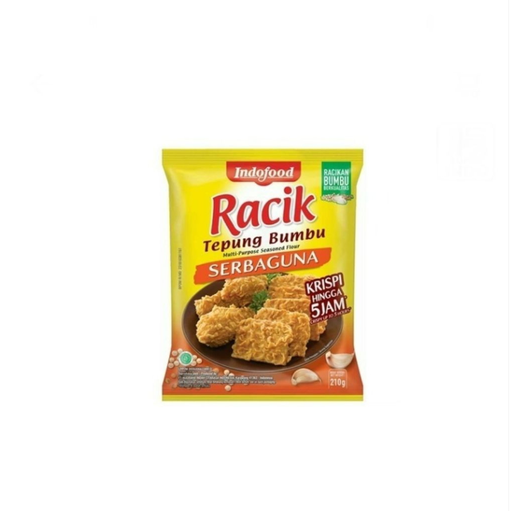 

Indofood racik tepung bumbu serbaguna pack 210 gram