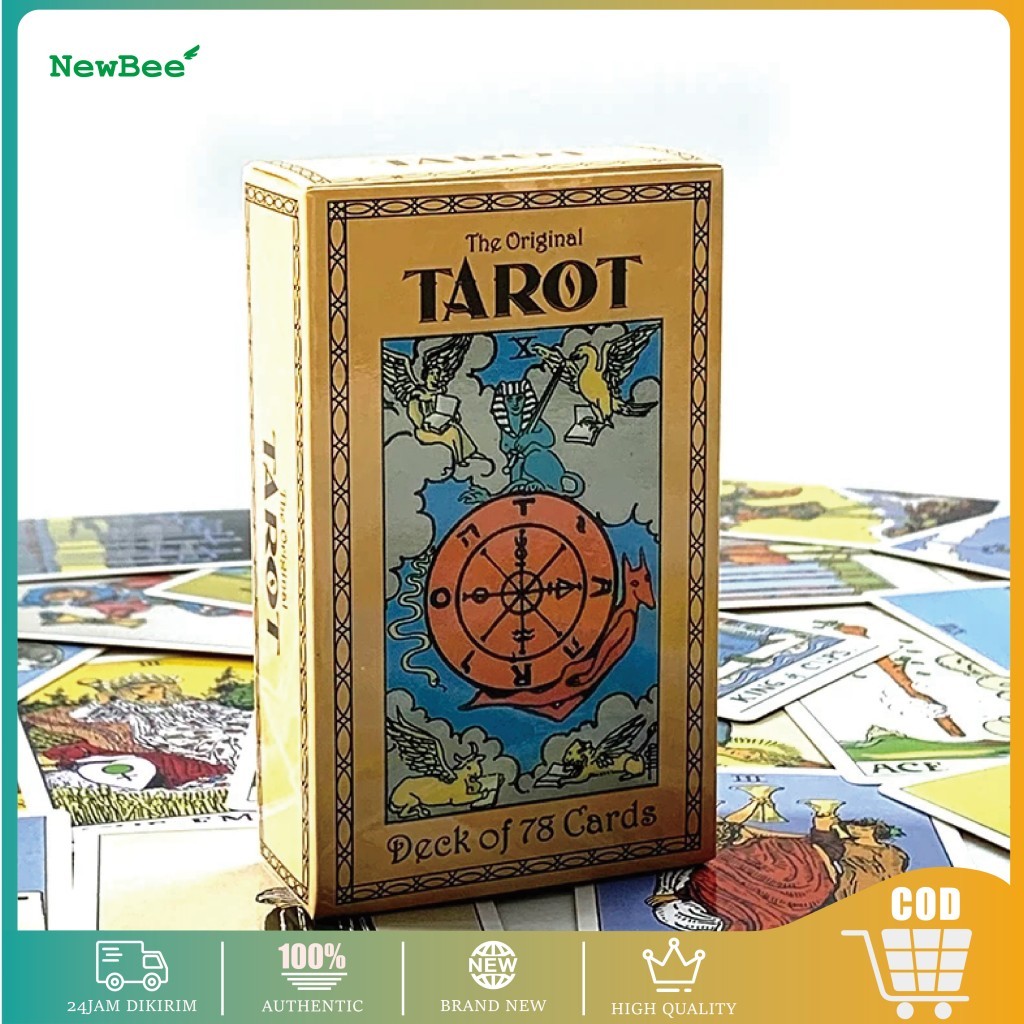 The Original Tarot Cards Deck Kartu Rider Waite 78 Cards Ramalan Kartu Tarot
