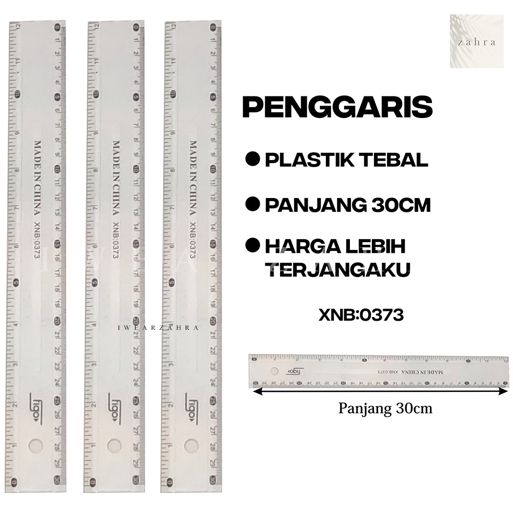 

[GROSIR PER-LUSIN] PENGGARIS PLASTIK PENGGARIS BESI 30CM - Ruler Stainless Penggaris Besi Perlengkapan Anak Sekolah ALat Tulis Kantor