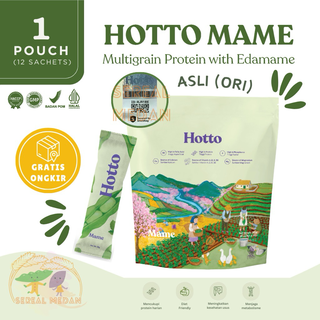 

HOTTO MAME 1 POUCH ORI SEGEL