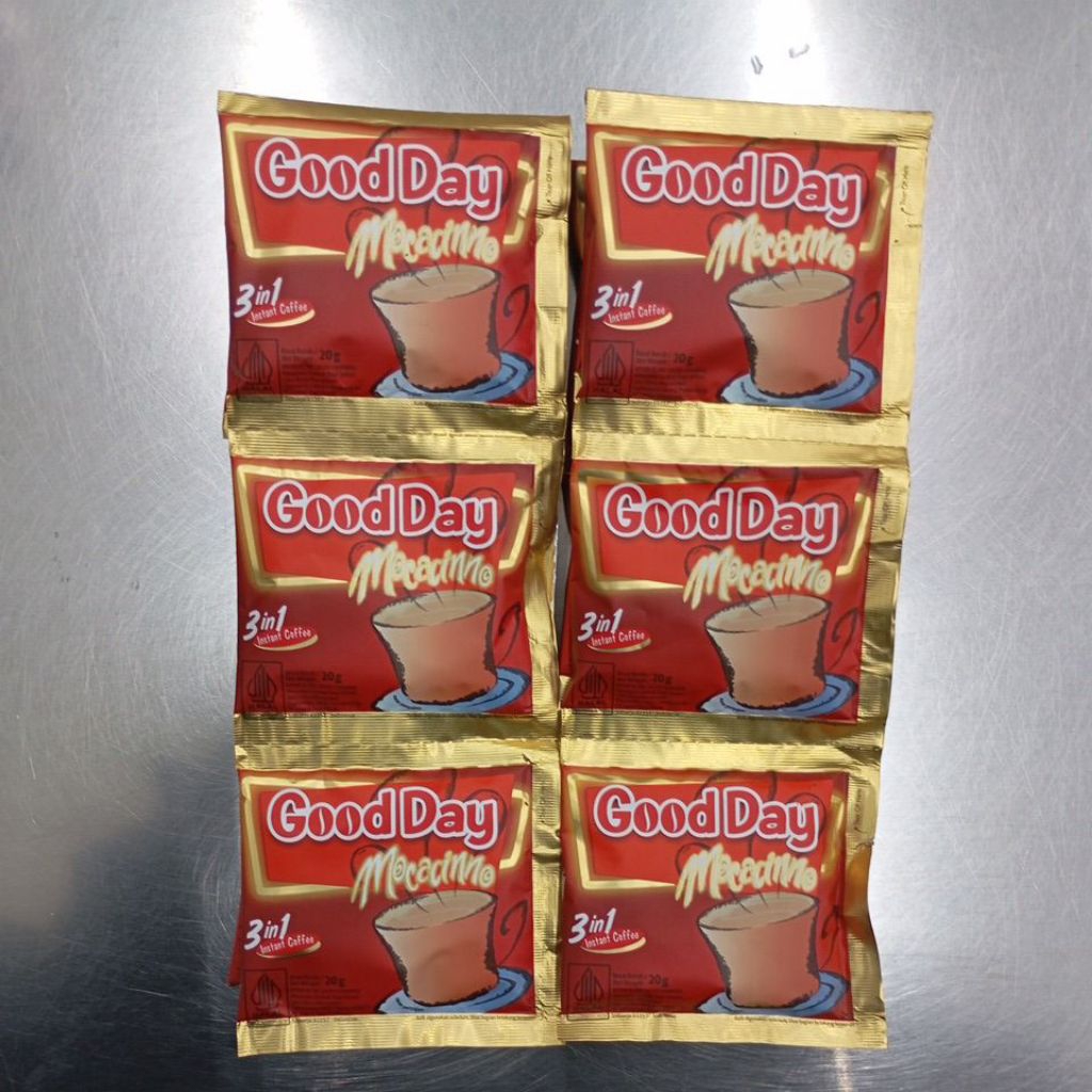 

Good Day Mocacinno Renceng Isi 10sachet 20gr