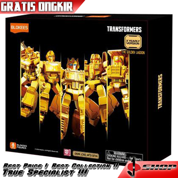 BLOKEES TRANSFORMERS - THE GOLDEN LAGOON 01 XV012024