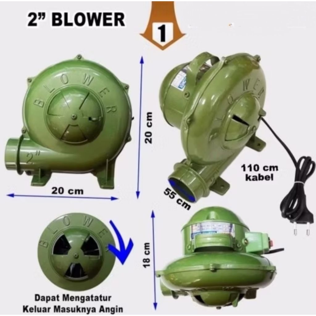 blower keong / blower kipas sate