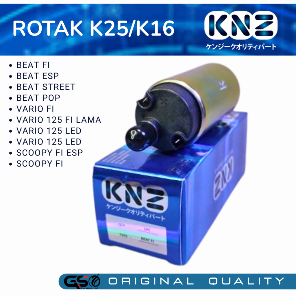Rotak Beat fi Ori Rotak Vario 125 Rotak Scoopy Fuel pump Vario 125 Fuel pump Beat esp Beat pop K25 K