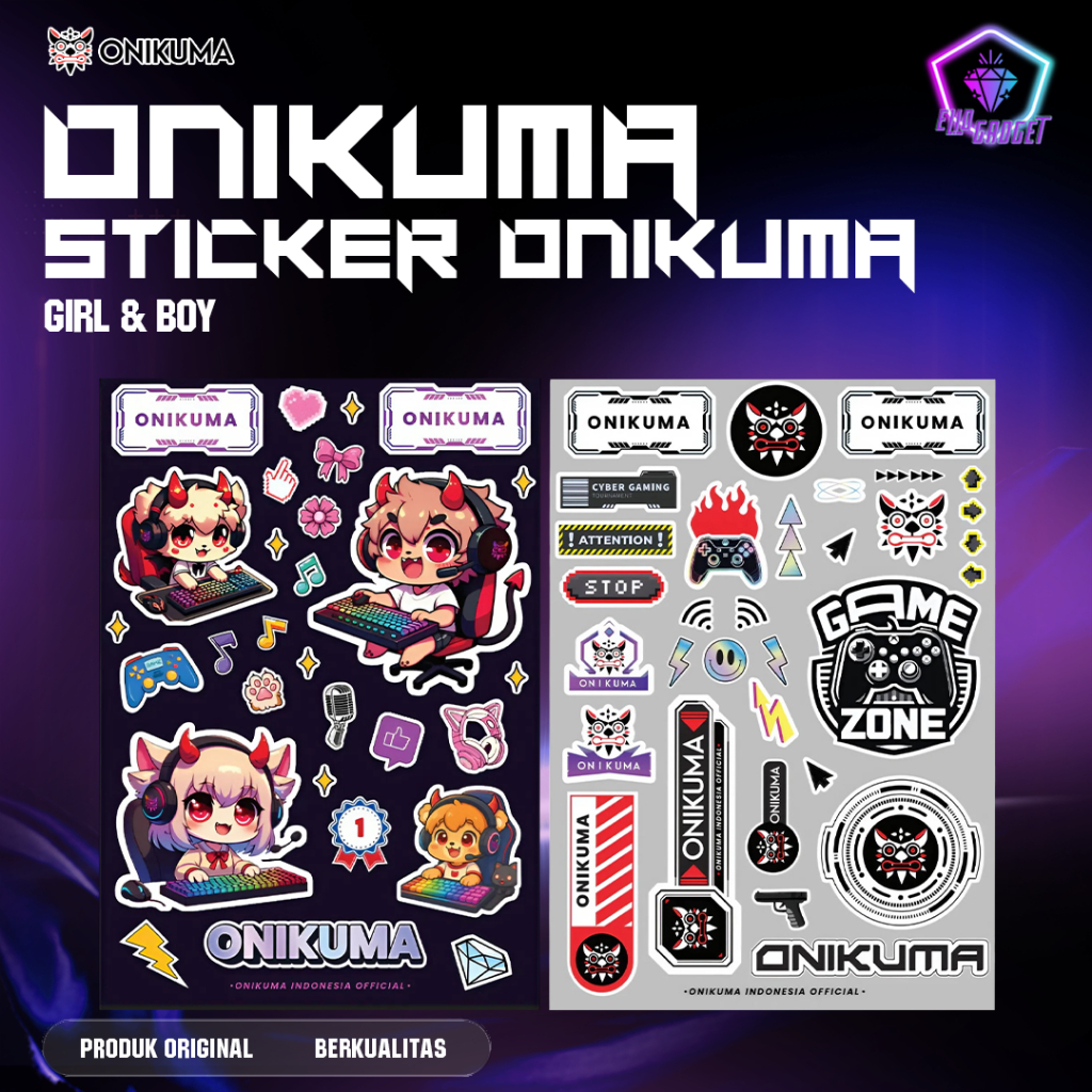 

STIKER PACK ONIKUMA HYPEBEAST AESTHETHIC WATERPROOF UNTUK LAPTOP, HEADPHONE, TWS, HELM, MOTOR, MOBIL KEYBOARD, GAMING-Stiker Pack Aesthetic Waterproof untuk Laptop, Motor, dan Helm-Stiker Laptop Aesthetic Paper Vinyl Waterproof Sticker