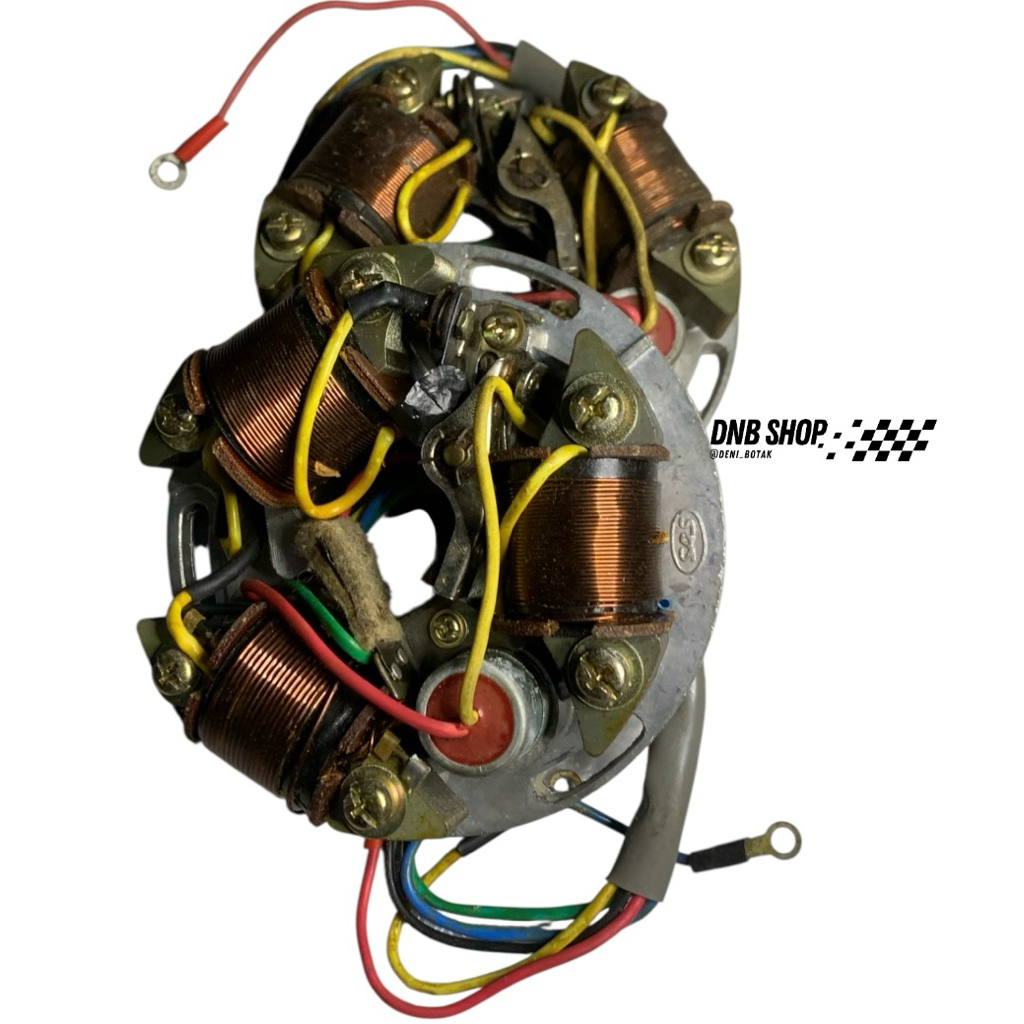 SPUL SET PLATINA VESPA SUPER SPRINT PENGAPIAN SET PLATINA 6V