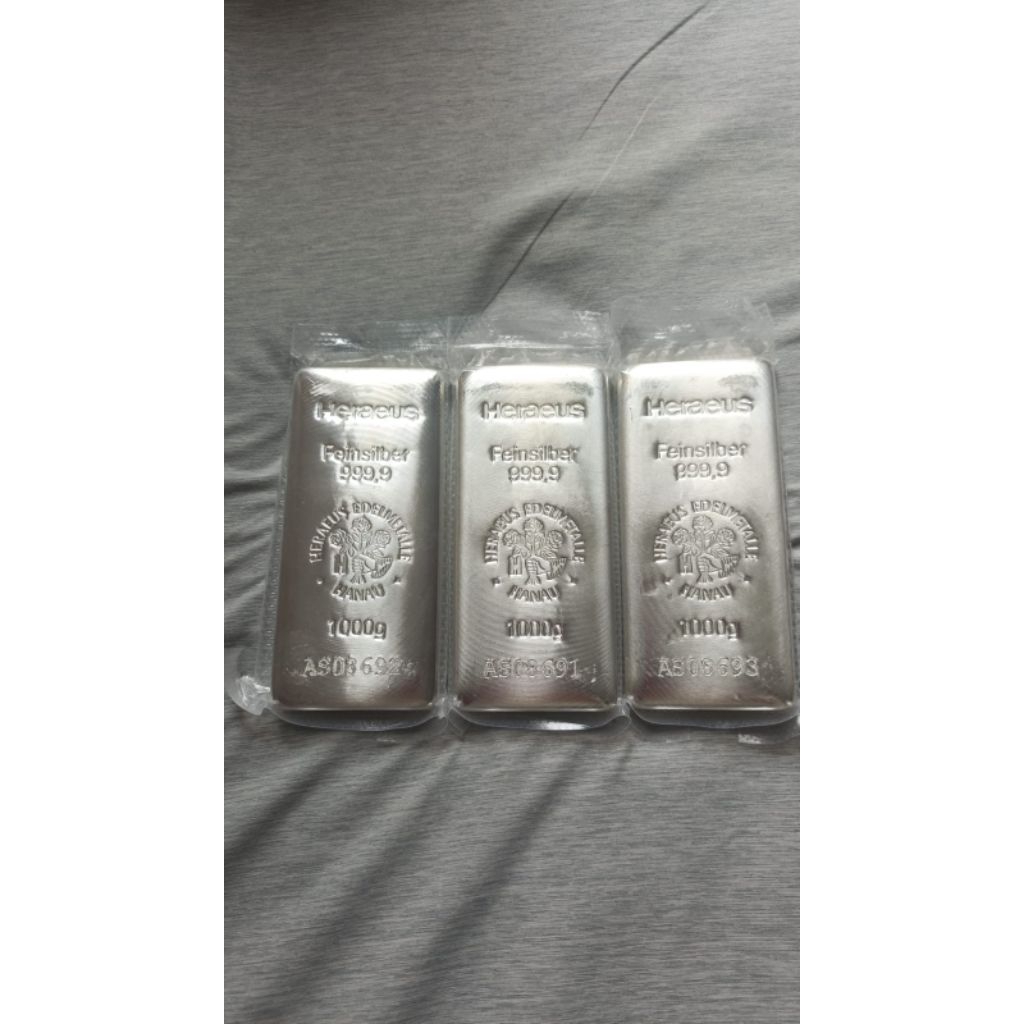 PERAK BATANGAN HERAEUS 1000gram