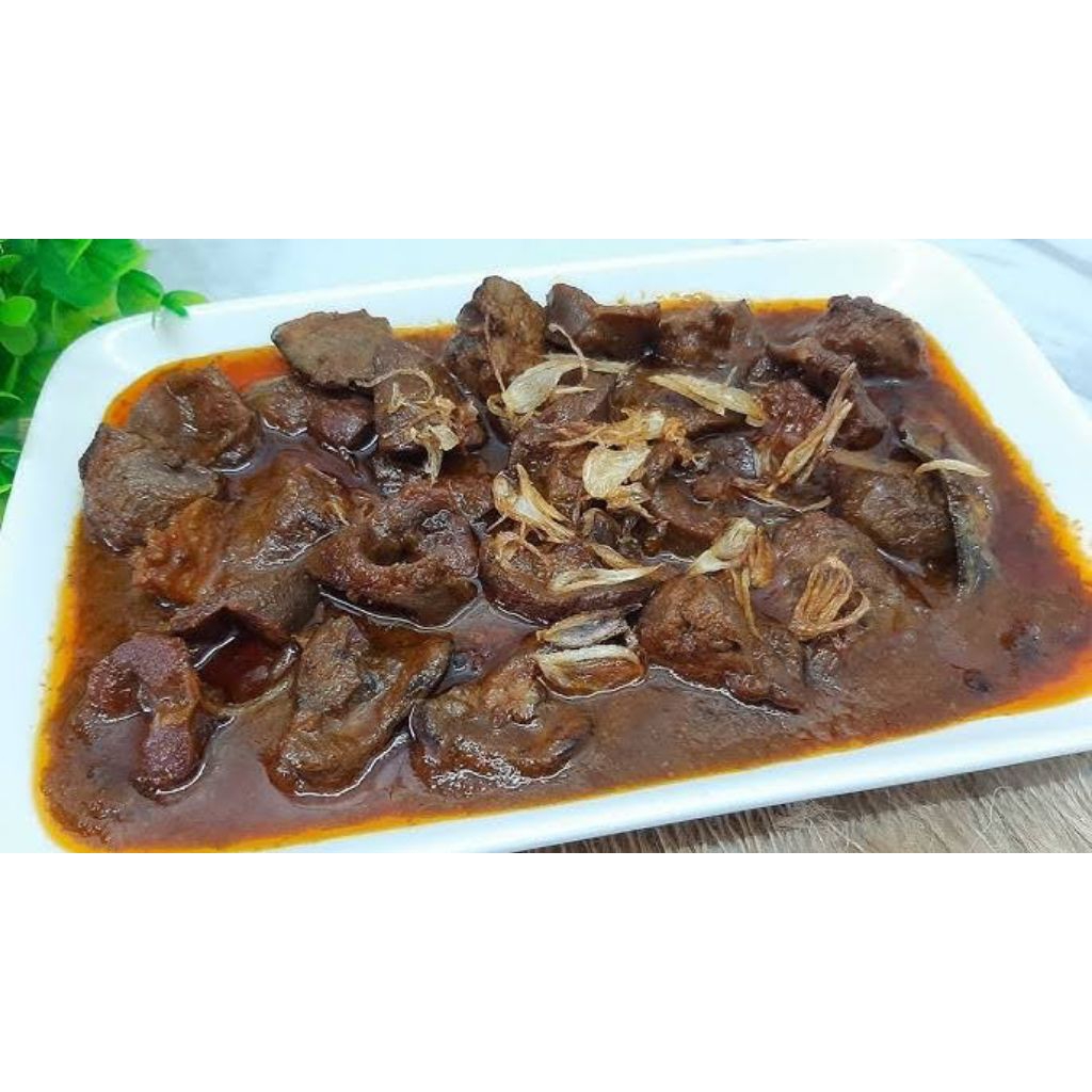 

Baru !! Semur Betawi Hati Ayam Isi 5 Pasang / Semur Betawi / Siap di Sajikan