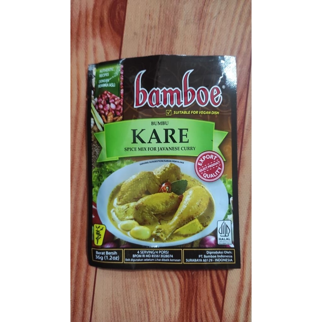 

bamboe kare halal