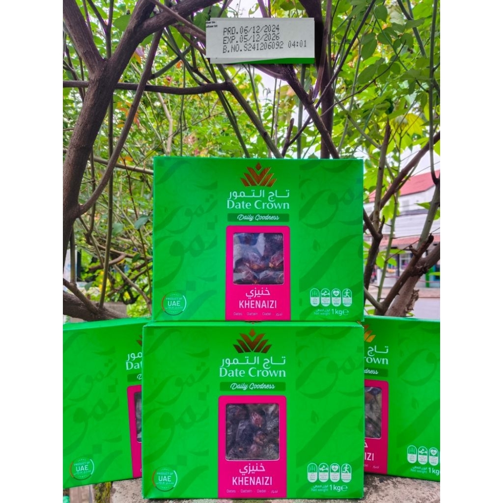 

kurma datecrown khenaizi 1kg