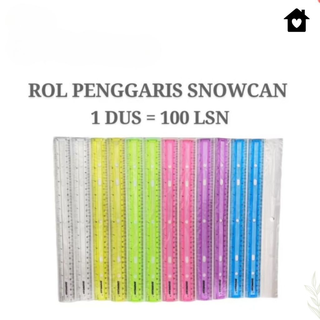 

Penggaris plastik lentur SNOWCAN
