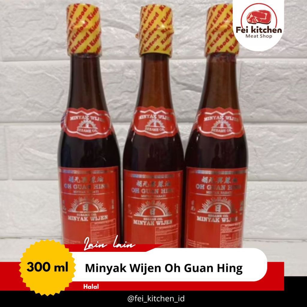 

minyak wijen masak oh guan hing 300ml