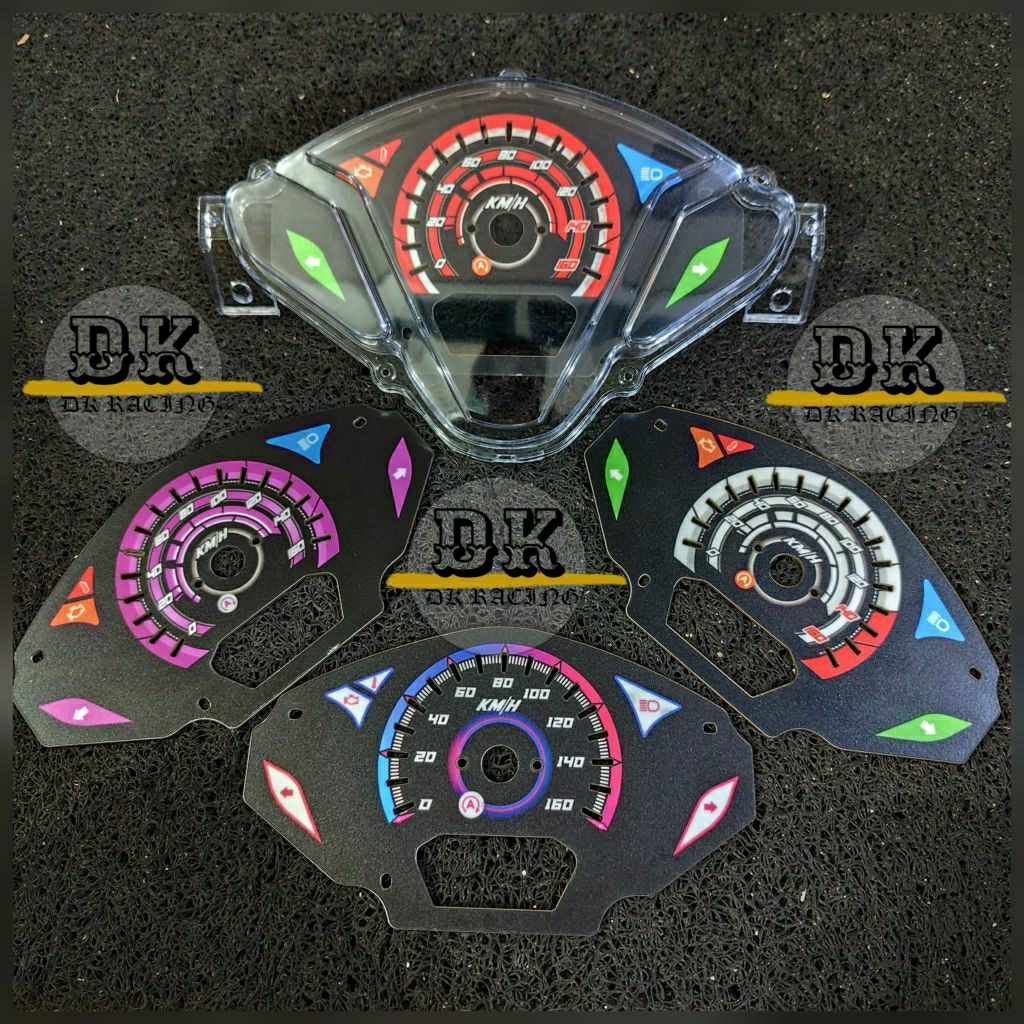 MIKA DAN PAPAN SPEEDOMETER - MODEL FILIPINA UNTUK MOTOR ( VARIO 125 TECHNO DAN KZR 125 ) PAPAN SPEED