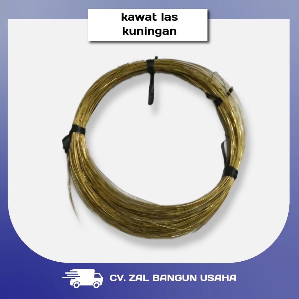 Kawat las kuningan 1mm x 3meter