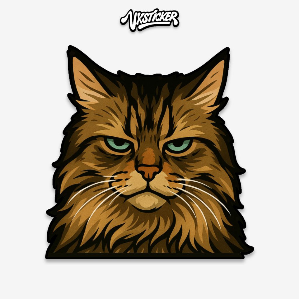 

Stiker/Sticker kucing lucu #50 VXSTICKER