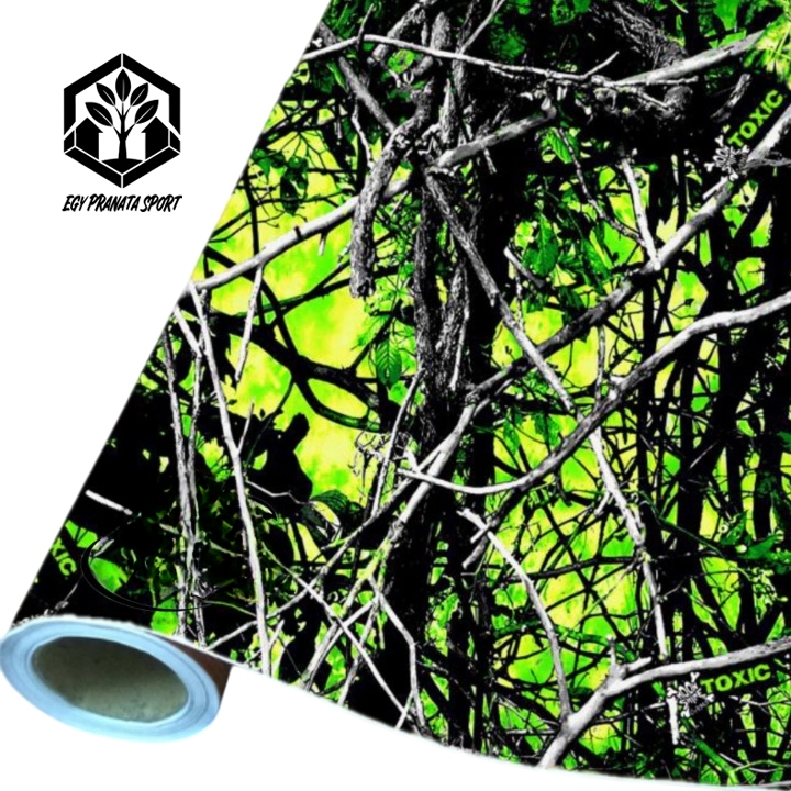 

Stiker camo 25x50cm Toxic